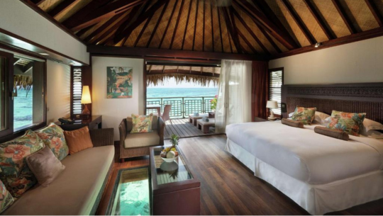 大溪地旅遊-希爾頓潟湖渡假村