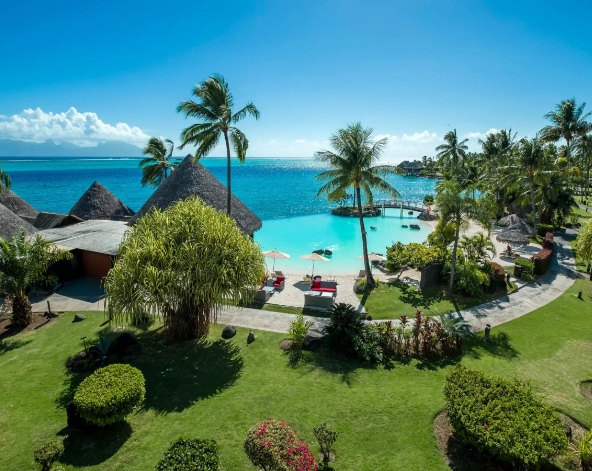 渡假村內享受自由時光