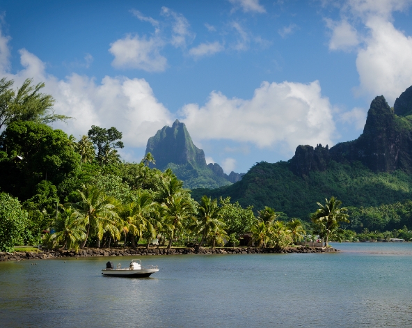 MOOREA島的奇幻風景