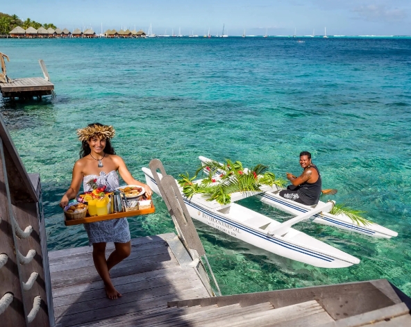 大溪地島→洲際酒店