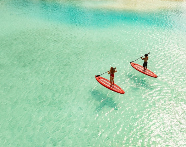 波拉波拉島 渡假村內自由活動