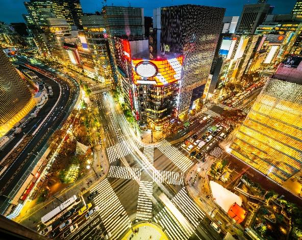 跨夜下午抵達東京
